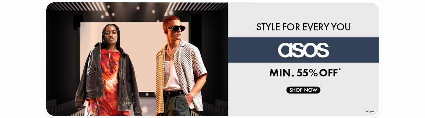 ASOS Min 55% Off