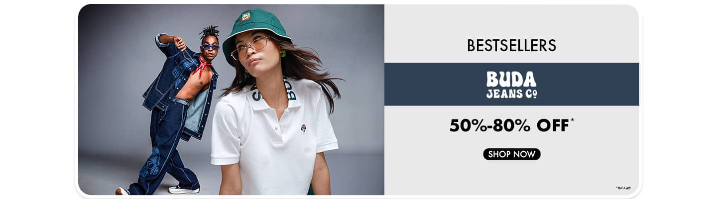 Buda Jeans Co. Bestsellers 50%-80% off