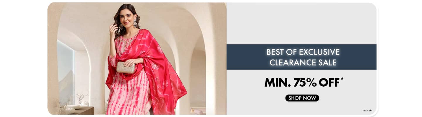 Min 75%-Best of Exclusive Clearance Sale"