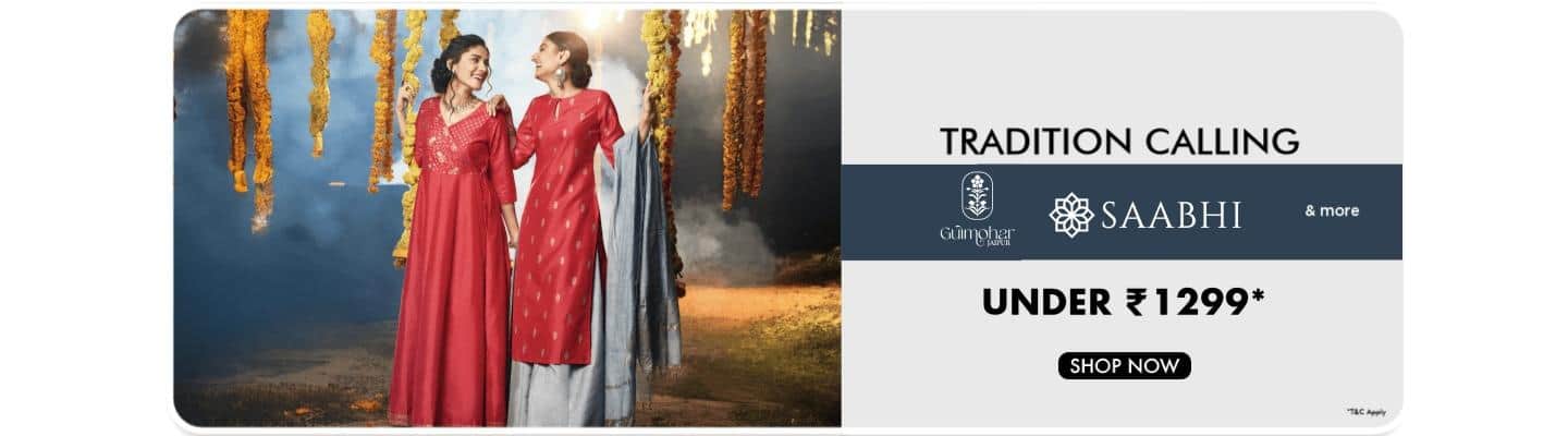 Unmissable Kurta and Kurta Sets  Collection Under 1299  Gulmohar Jaipur ,Saabhi, and more