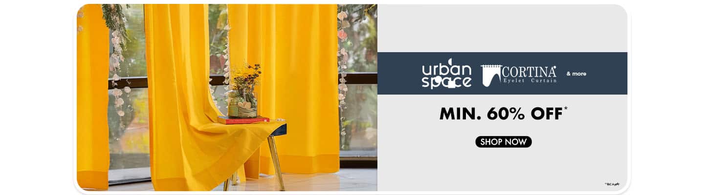 Curtains & accessories- Cortina, Urban space & more-min 60%