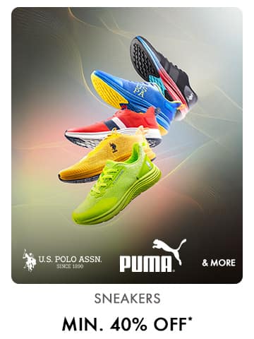 Sneakers (USPA, Puma and more) Min 40