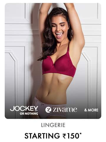 Lingerie - Jockey, Zivame & more Starting 150