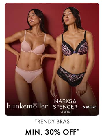 Trendy Bras -Hunkemoller, M&S and more Min 30