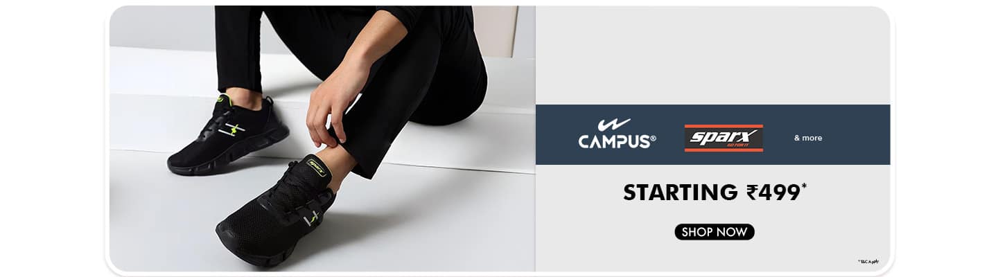 Footwear Starting 499 Campus Sparx and more