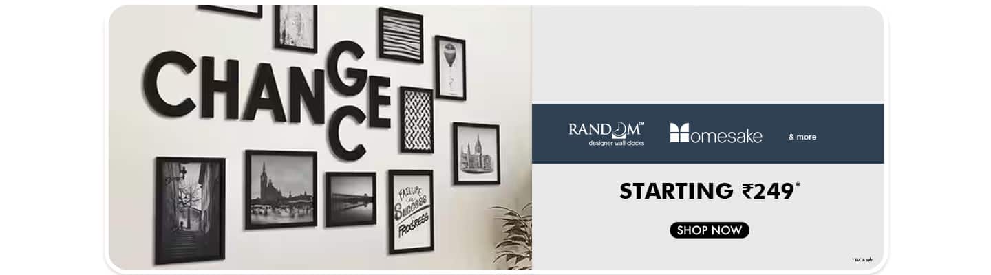 Home Decor & Gifting-Homesake, Random & more- starrting 249/-