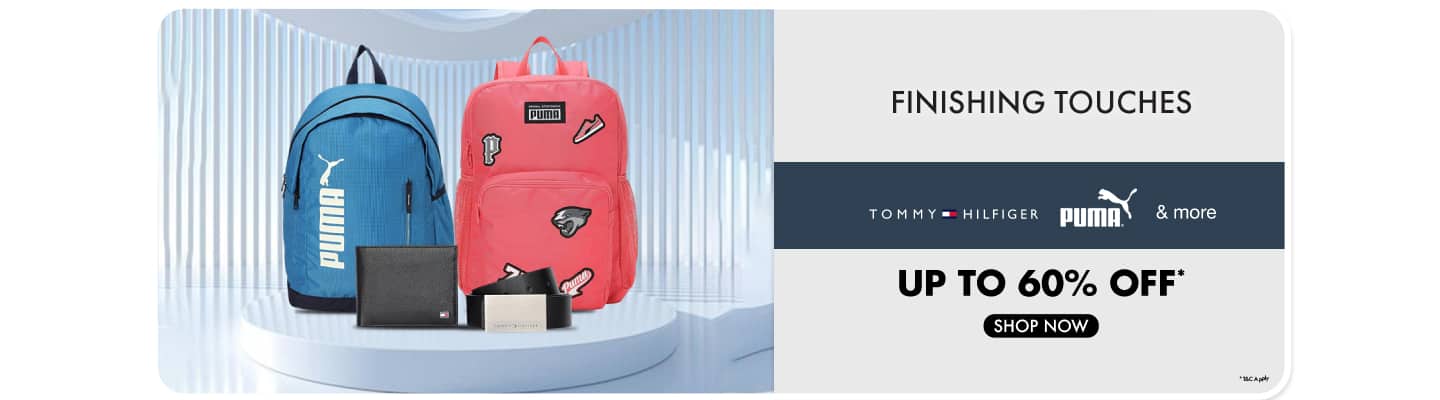 Lifestyle Accessories upto 60 off Tommy Hilfiger Puma & more