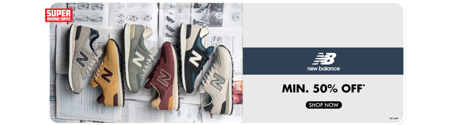 New Balance Min 50%