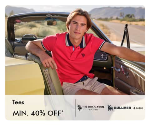 Tshirts -USPA, Bullmer & MORE min 40
