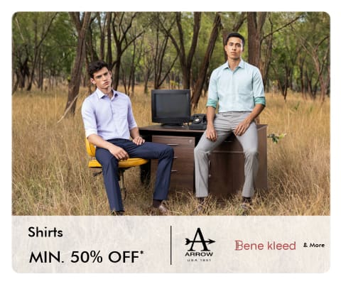 Shirts - Arrow, Bene Kleed and more min 50