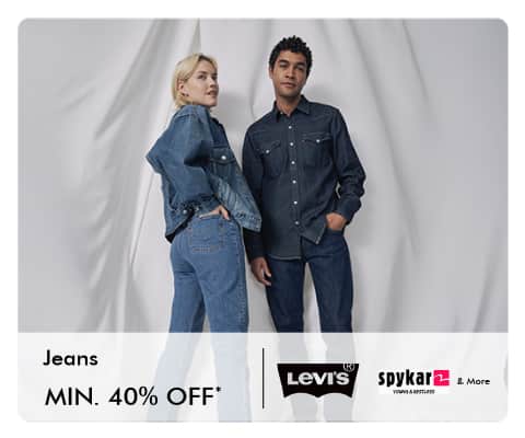 Jeans - Levis, Spykar and more min 40