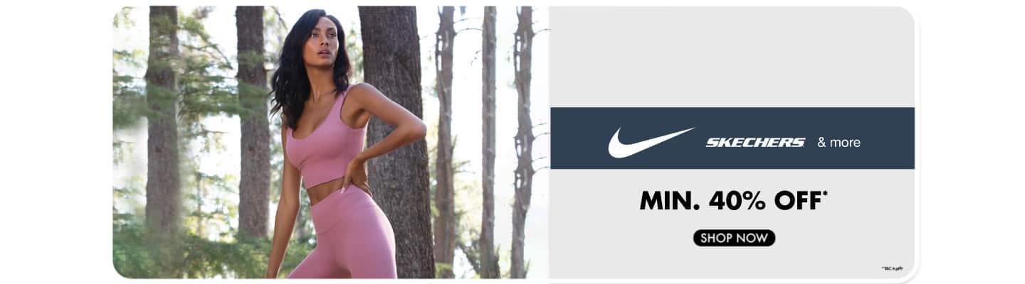 "Upgrade Your Style  NIKE  SKECHERS  More – Min 40Percentage Off  Tag women"