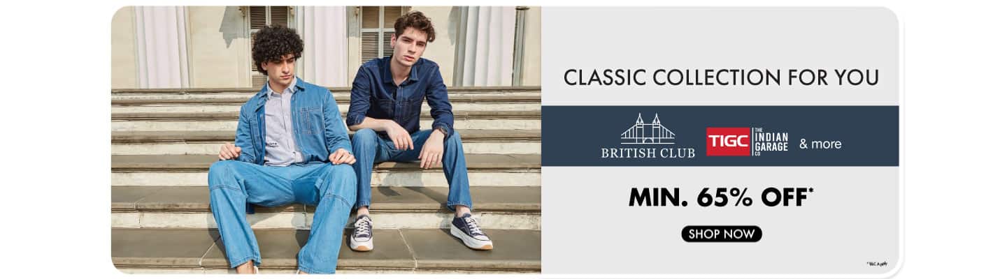 Classic Collection For you  Min 65 TIGC , British club and more
