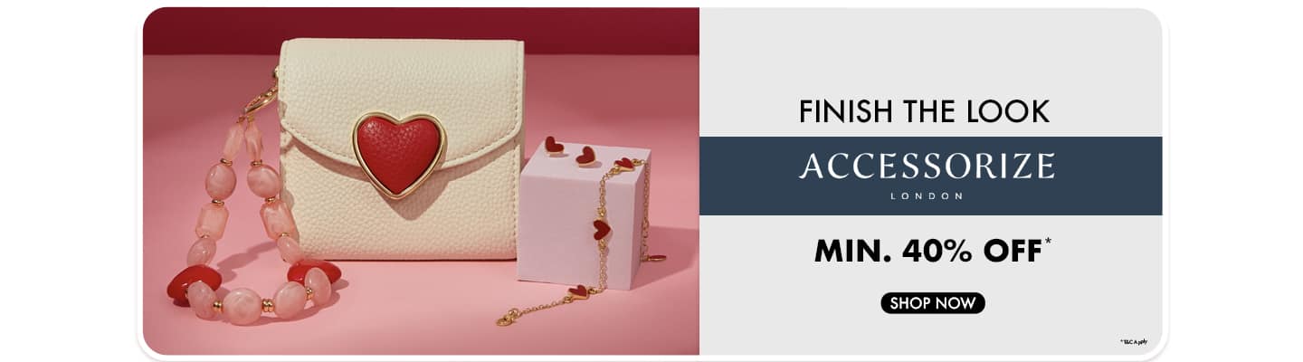 Accessorize London min 40%