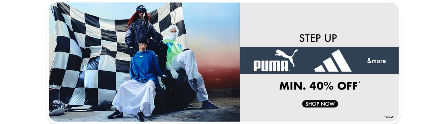 Best of Footwear Min 40% Puma, Adidas & more