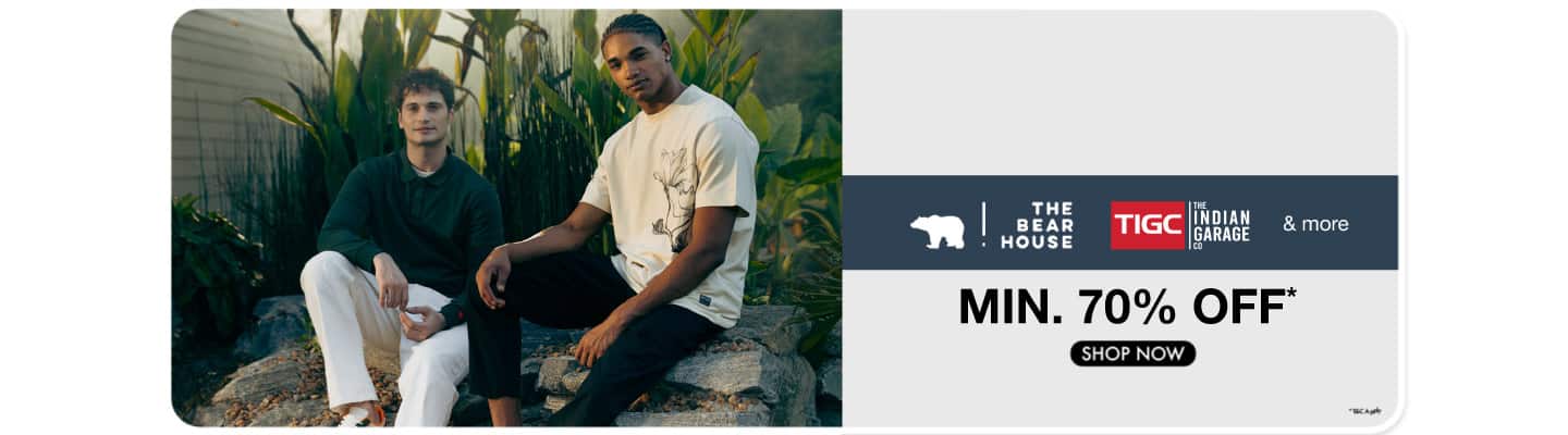 Westernwear Min 70% TIGC, The Bear House and more