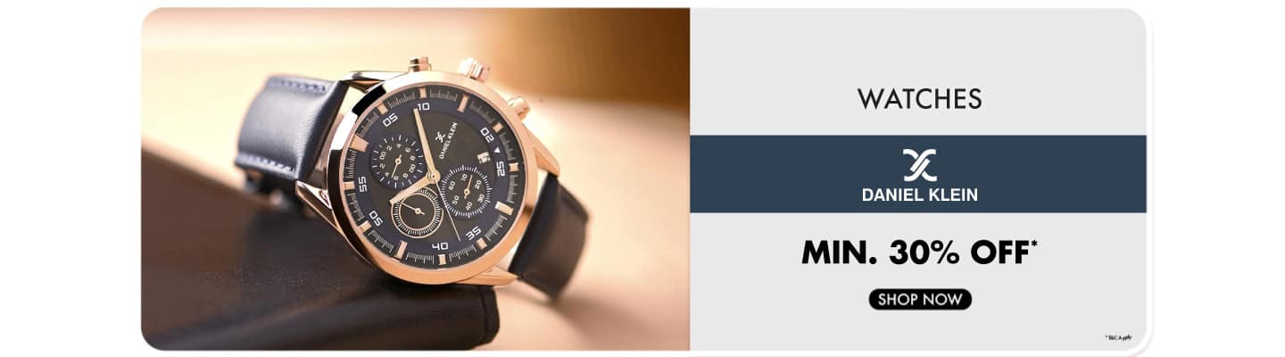 Daniel Klein Watches Min 30%