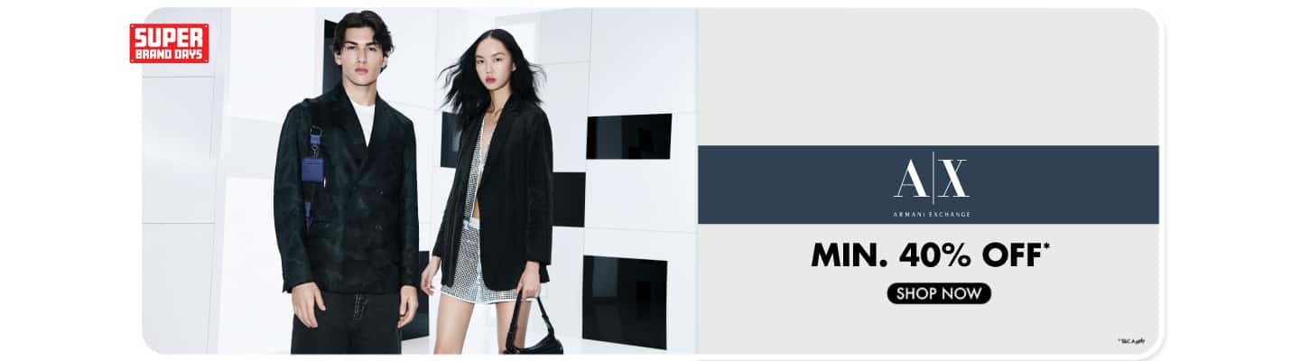 ARMANI EXCHANGE Min 40%
