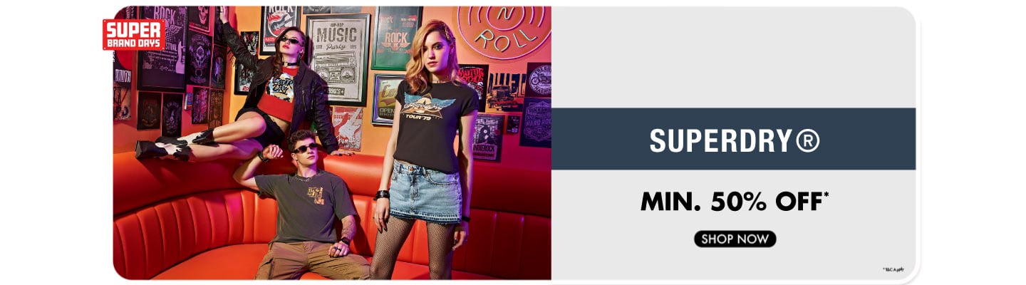 Superdry Min 50%