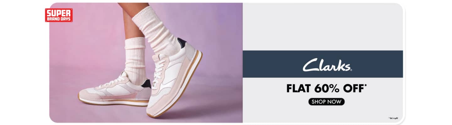 CLARKS FLAT 60%