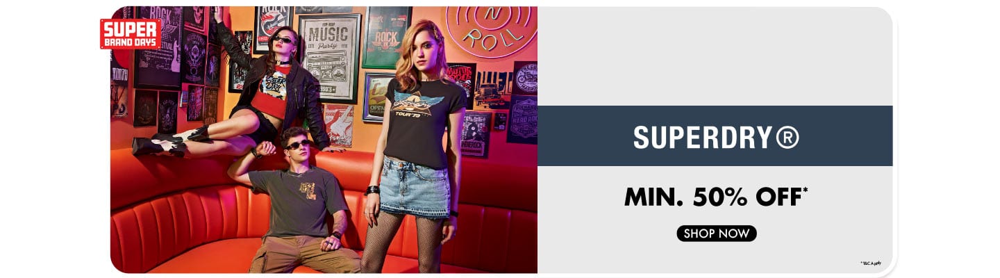 Superdry Min 50%