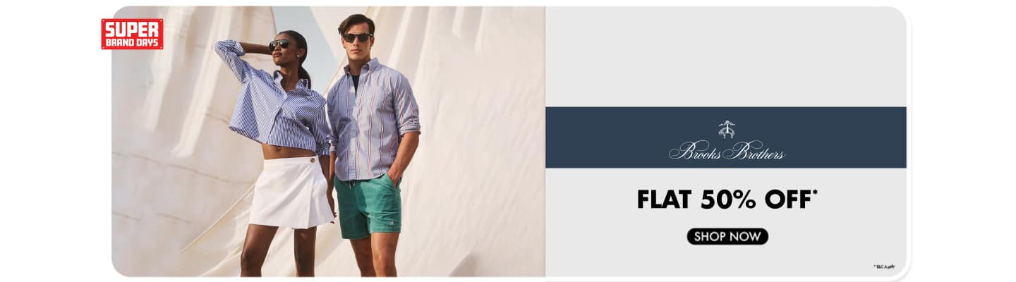 BROOKS BROTHERS Flat 50%