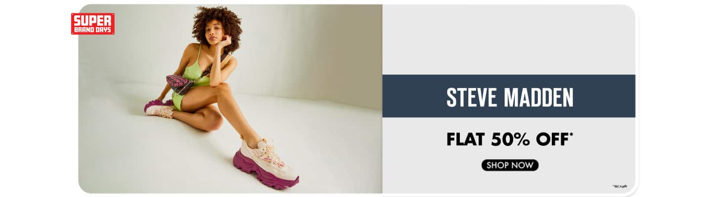 Steve madden Flat 50%