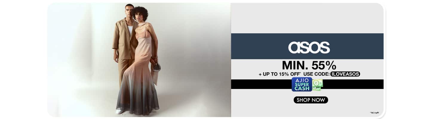 ASOS: Min 55% off + extra upto 15% off use coupon: ILOVEASOS