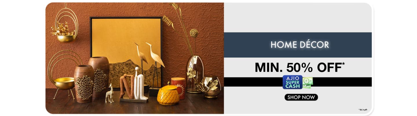 Home Décor Min 50%