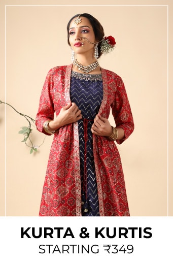 Buy online Multi Colored Cottonblend Kurti from Kurta Kurtis for Women by  Anjali Silk Selection for ₹769 at 55% off | 2023 Limeroad.com