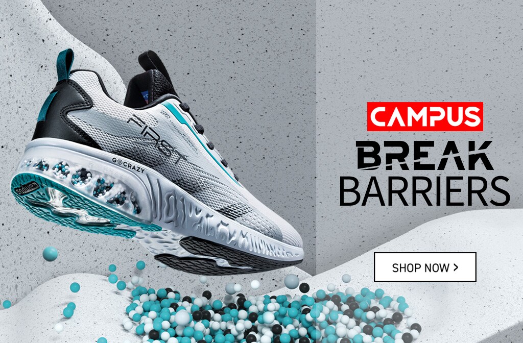 campus break barriers shoes