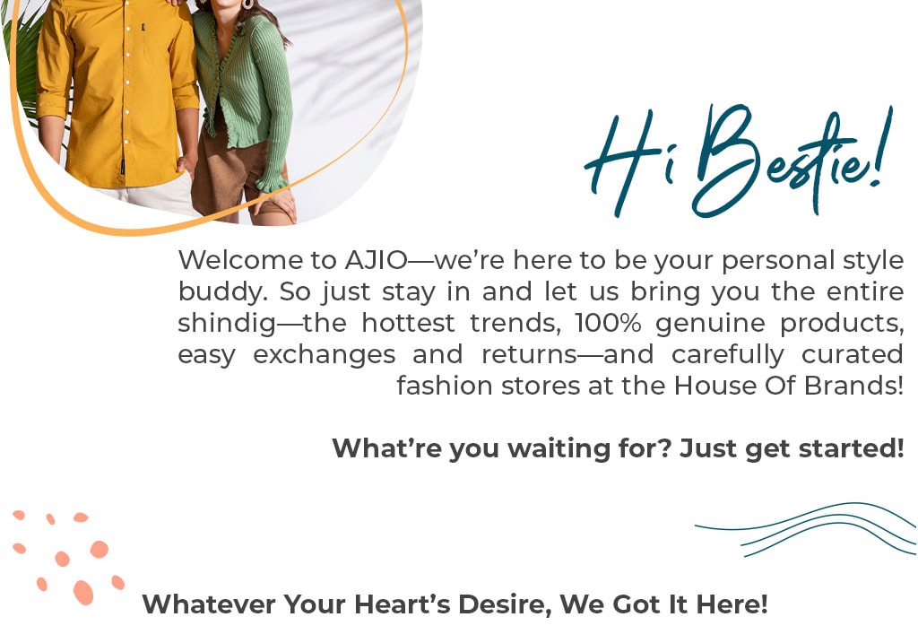 Ajio first time user offer discount