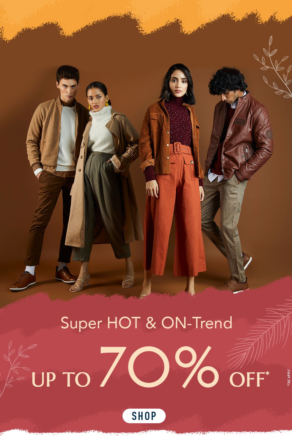 Winter top wear ajio