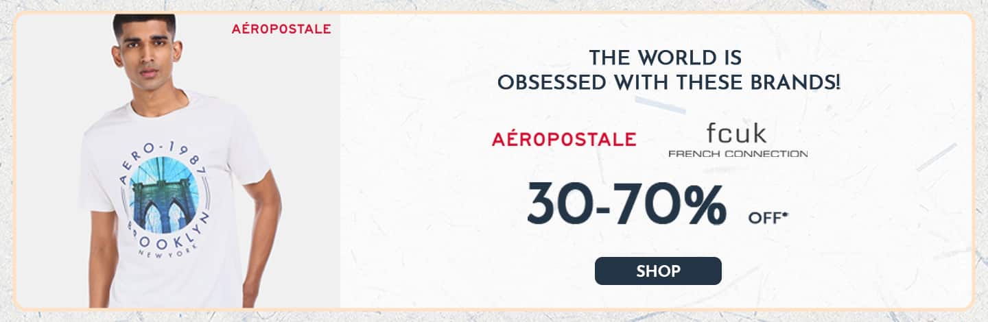 ajio.com - Get Up to 70% Discount on Men's and Women's Fashion