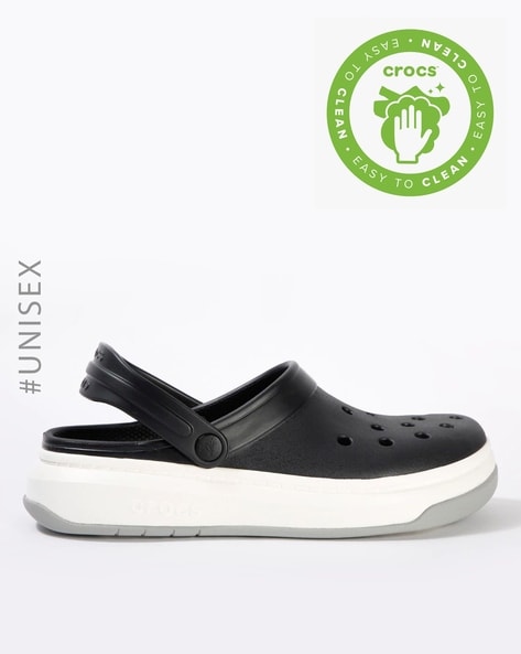 Buy Black Flat Sandals for Women by CROCS Ajio.com