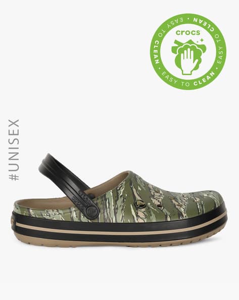 Printed Crocband Clogs