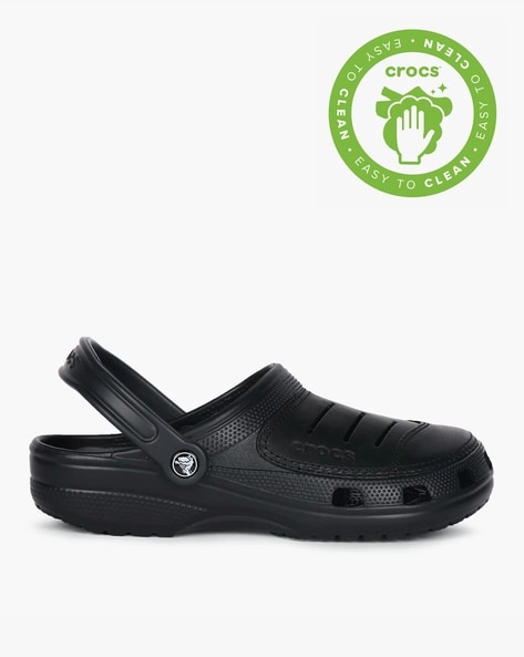 crocs with back strap