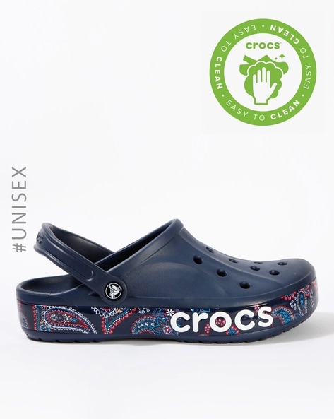 Navy Blue Flat Shoes for Women by CROCS 