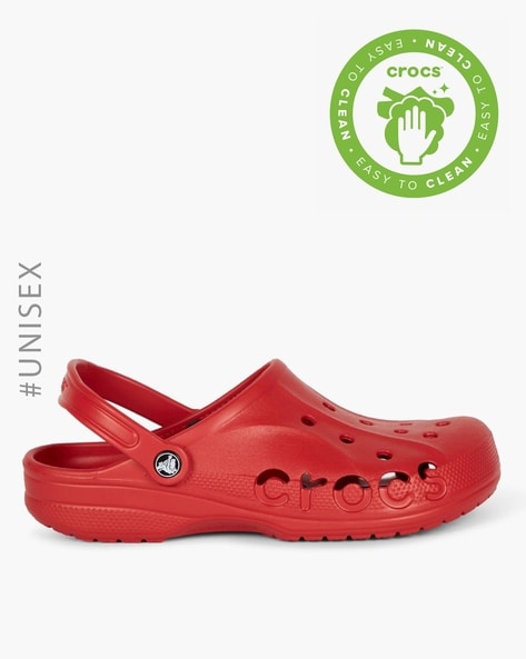 Crocs 2024 red sandals