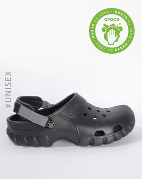 black off road crocs