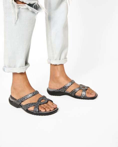 Crocs meleen cheap twist graphic sandal