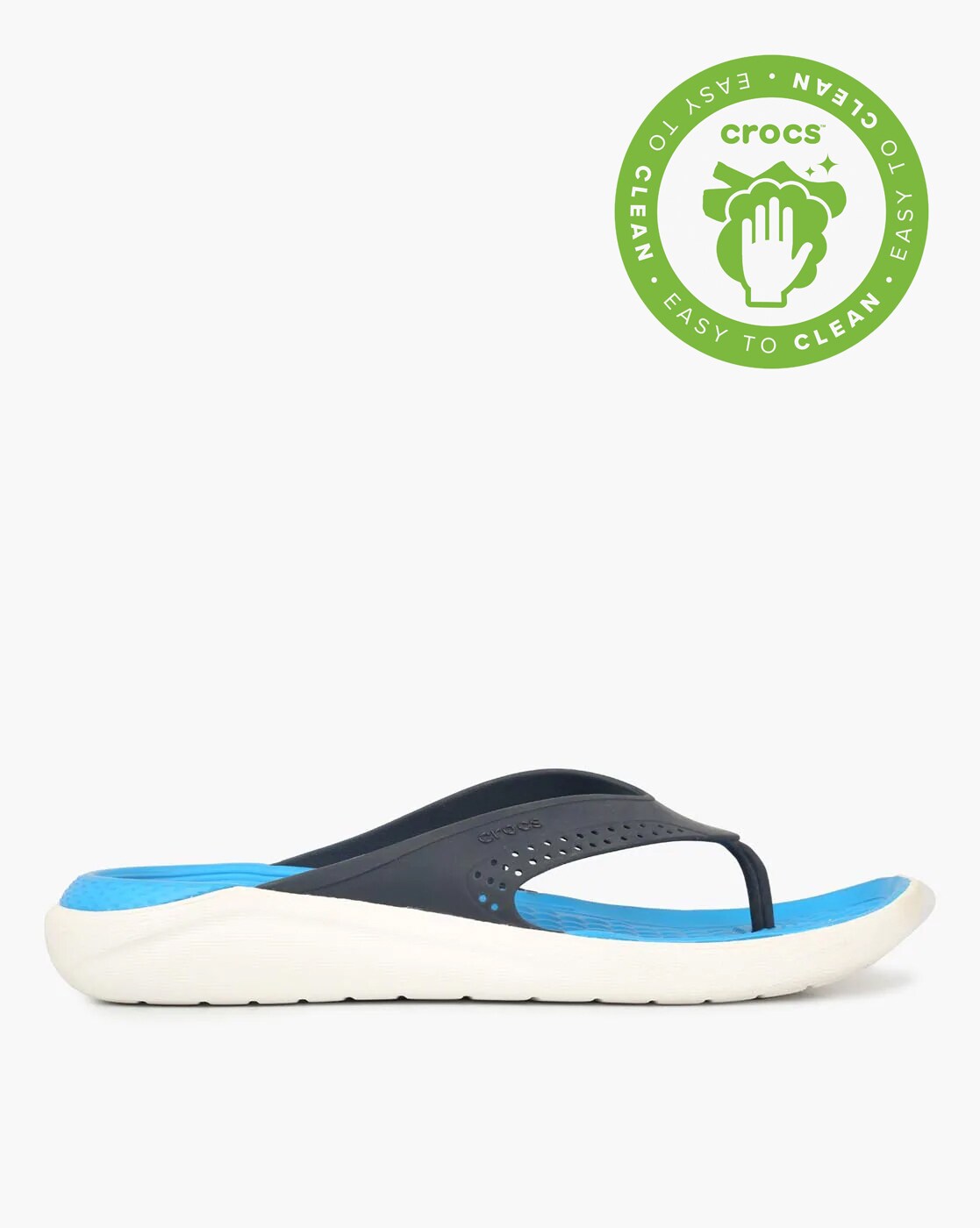 Buy Navy Blue Flip Flop Slippers for Women by CROCS Online Ajio