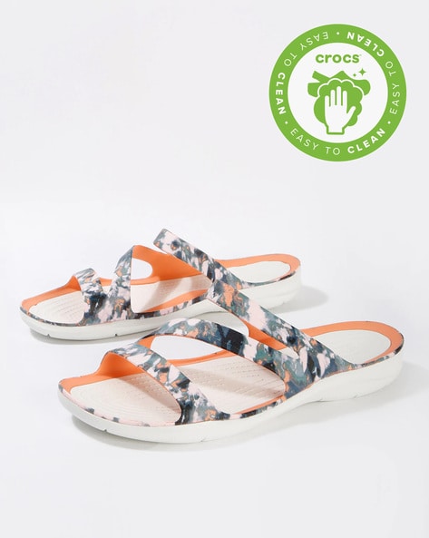 Swiftwater Tie Dye Mania Slip On Flat Sandlas