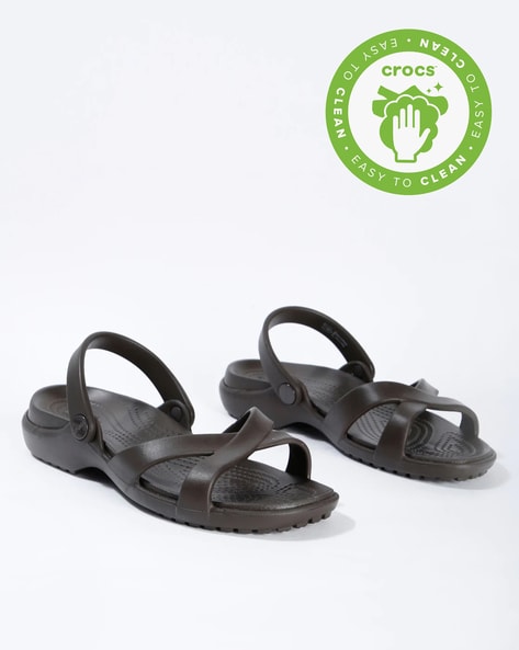 Buy Slip-On Sandals with Criss-Cross Strap Online at Best Prices in India -  JioMart.