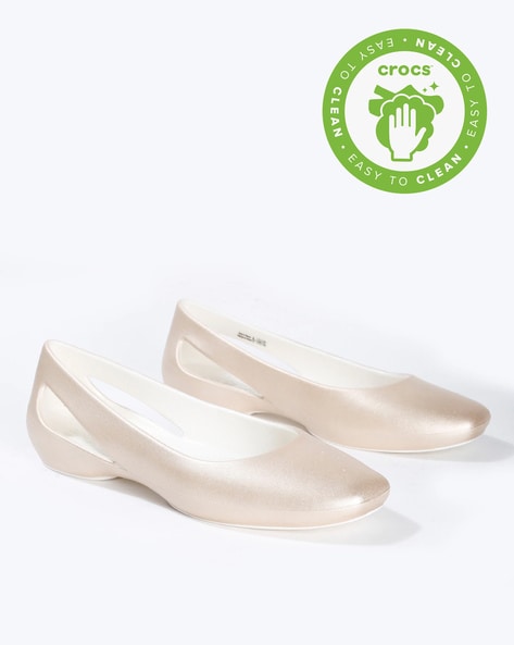 Buy Metallic Flat Shoes for Women by CROCS Online Ajio