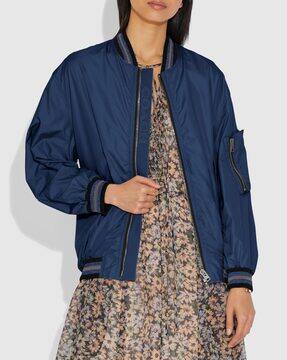 coach bomber jacket womens