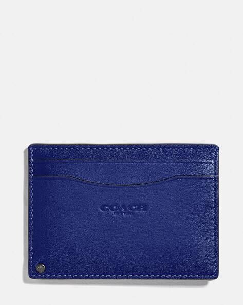 coach swivel card case