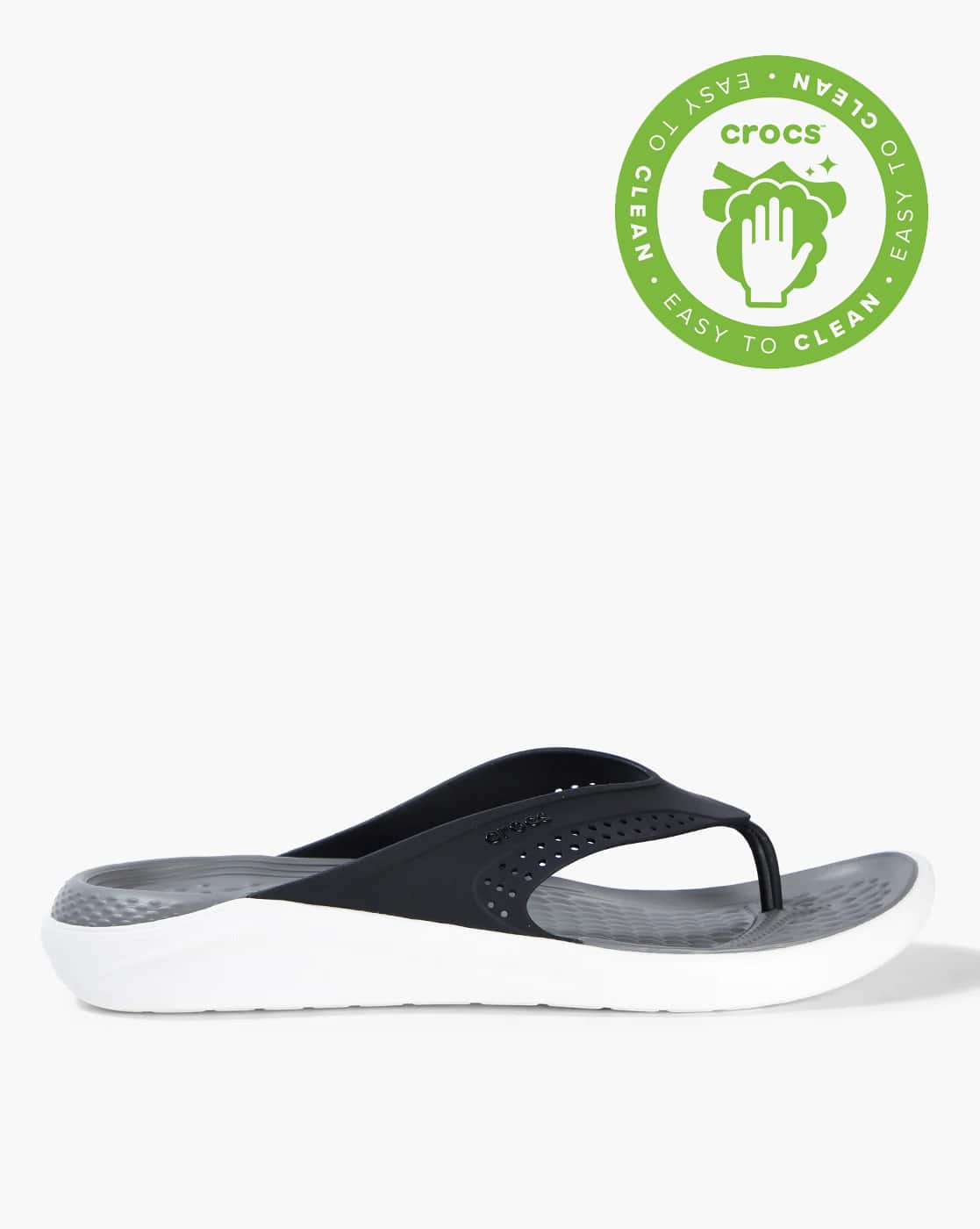 Buy Black Flip Flop Slippers for Women by CROCS Online