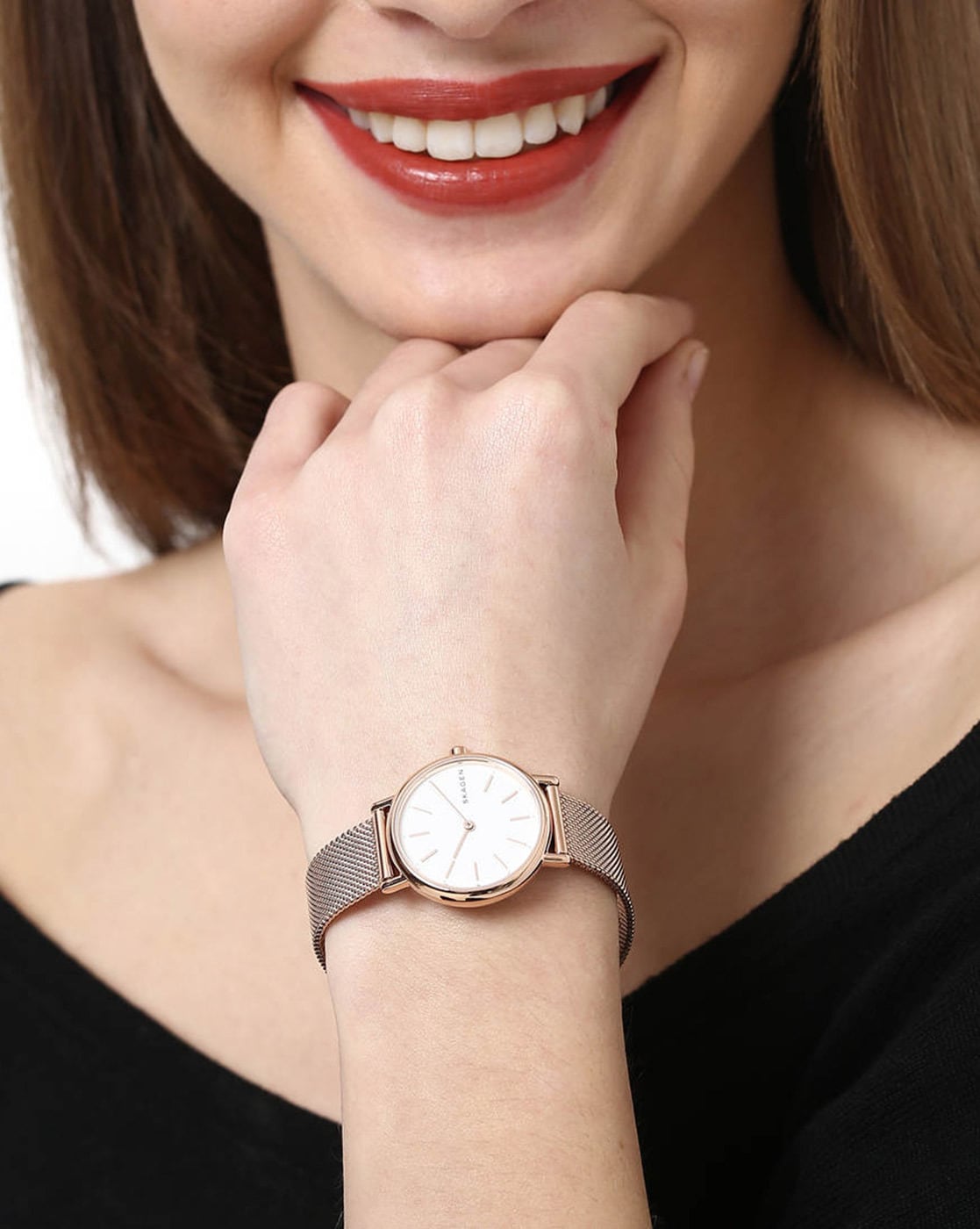 Buy Rose Gold Watches for Women by SKAGEN Online Ajio