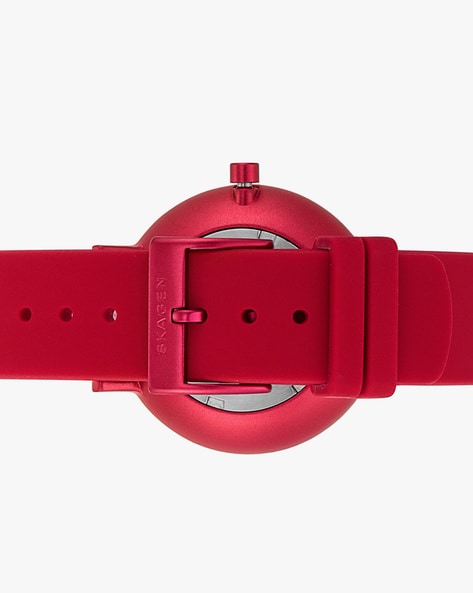 Skagen silicone strap online watch